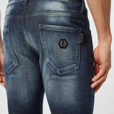Jeans slim MDT3937 PDE004N 10GI PHILIPP PLEIN Spider gray 