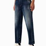 Jeans loose fit in denim selvedge Denim Lab 6R1J69 1DQTZ 0942 EMPORIO ARMANI Blue denim medium 