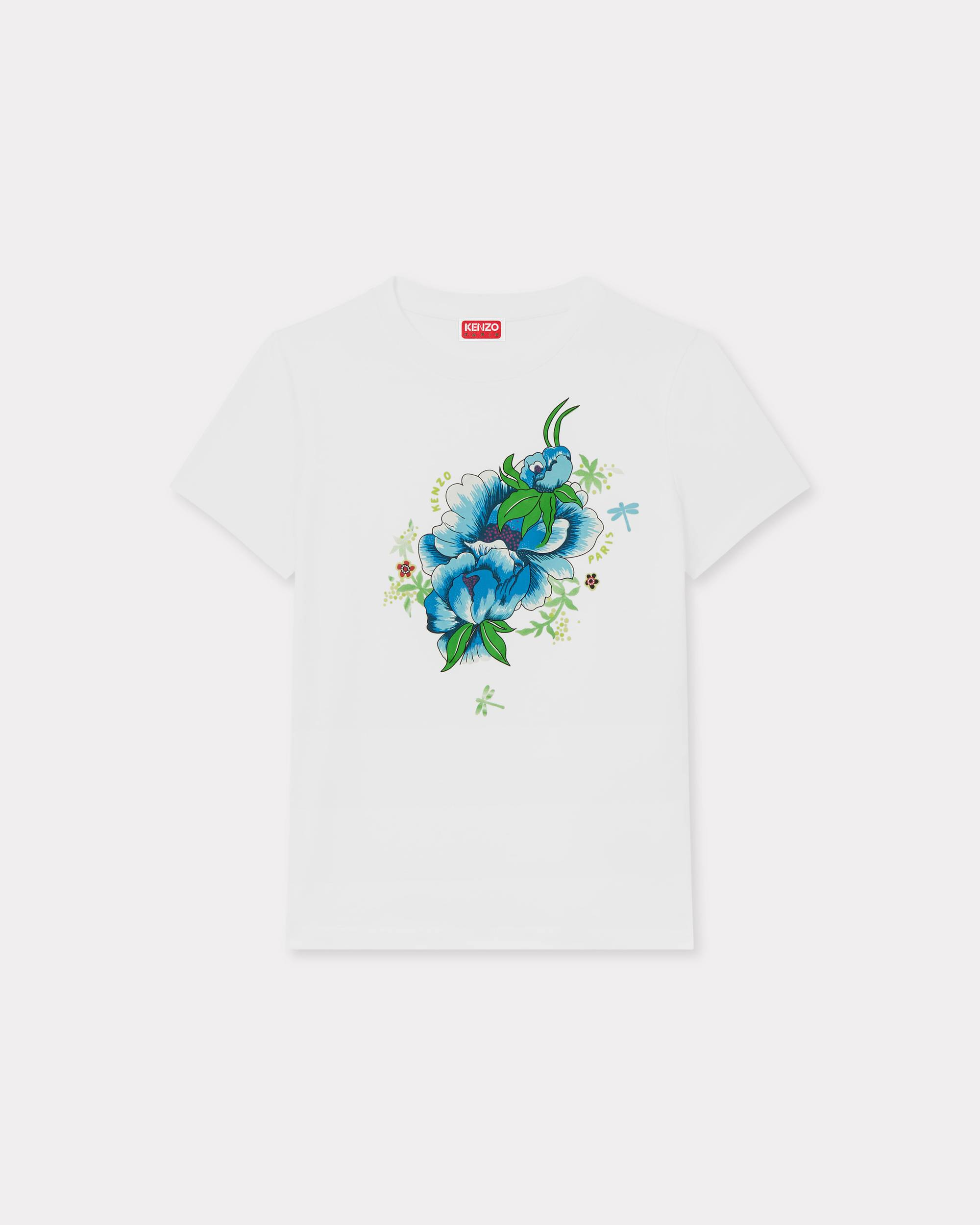 T-Shirt manica corta FF52TS1634SO 02 KENZO Blanc casse 