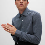 Camicia P-Hank-Kent-C1 50478713 10244810 410 BOSS Navy 