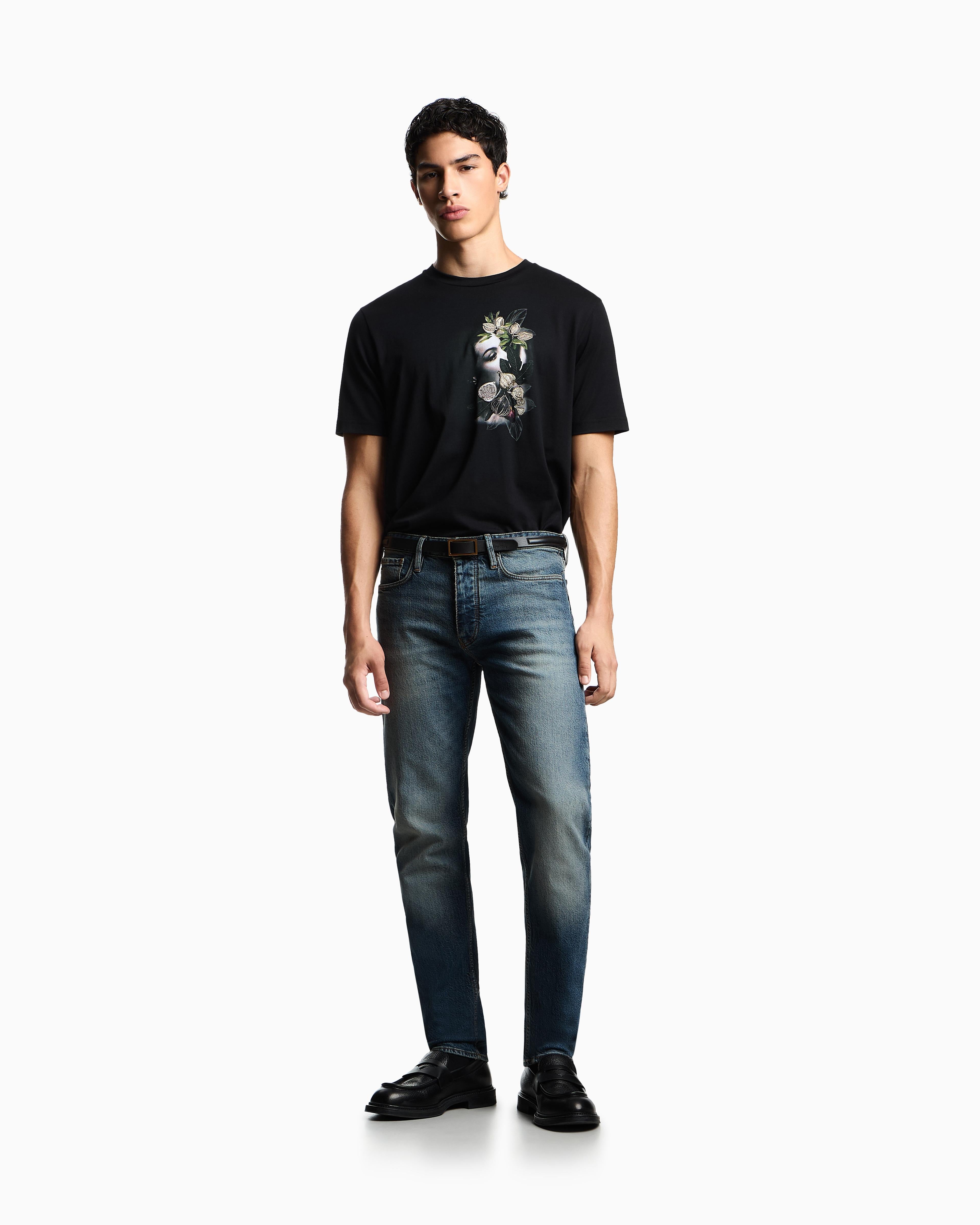 Jeans elasticizzato slim fit EM000668 AF14297 MB002 EMPORIO ARMANI Medium blue denim 