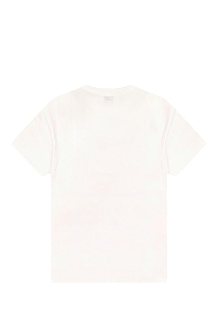 T-shirt con inserto ricamato M2405 560 FRED PERRY Ecru 