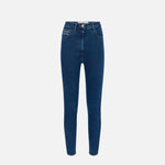 Jeans con logo PJ08I56E2 104 ELISABETTA FRANCHI Blue denim 