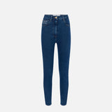 Jeans con logo PJ08I56E2 104 ELISABETTA FRANCHI Blue denim 