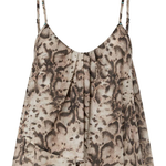Top stampato 106868A3AP CZ9 PINKO Beige/nero 