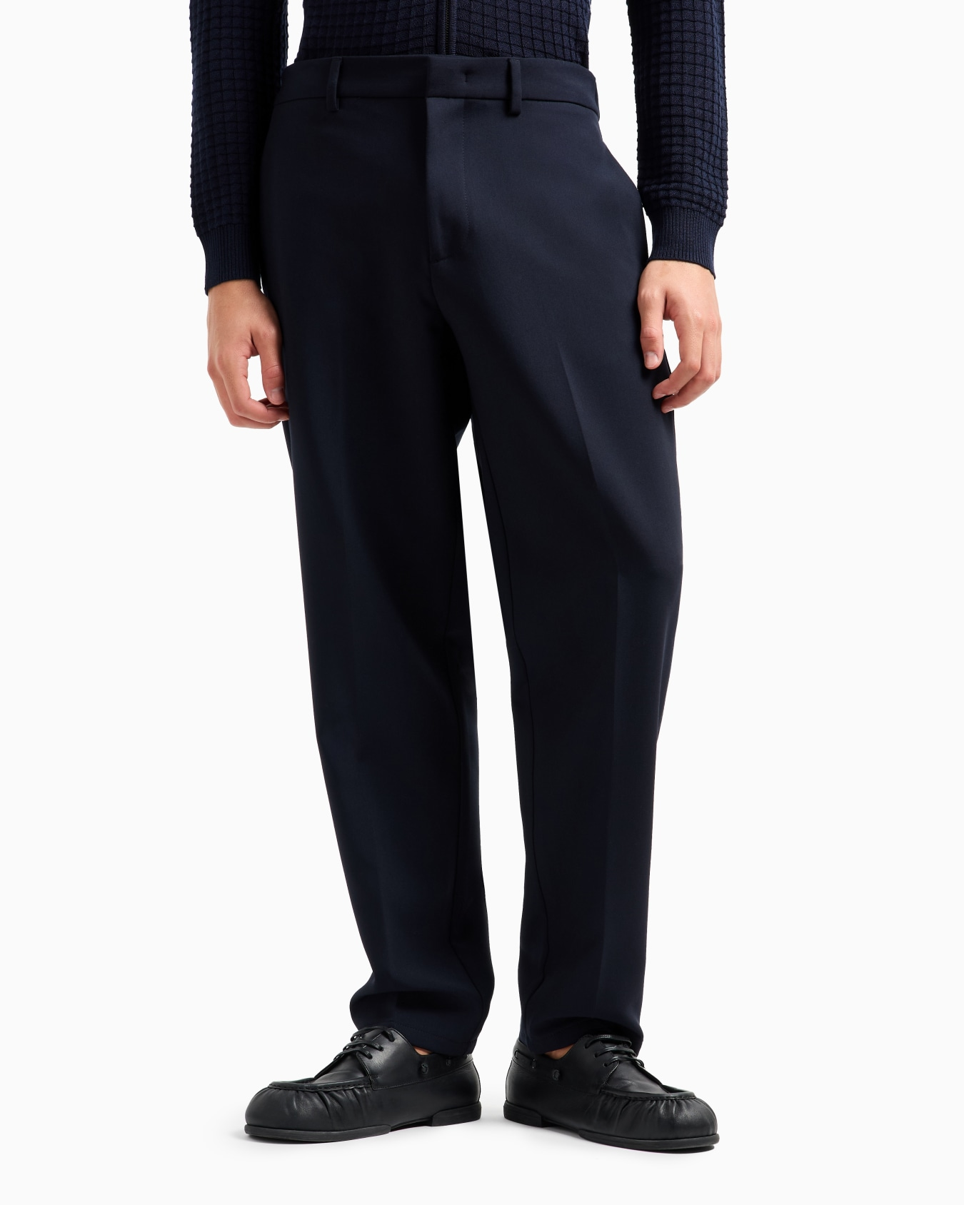 Pantalone effetto jogger 6D1PM6 1NFTZ 0920 EMPORIO ARMANI Blu navy 