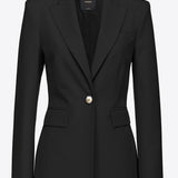 Blazer monopetto 100254A0IG Z99 PINKO Black 