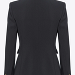 Blazer doppiopetto bottoni in metallo 102859A14I Z99 PINKO Black 