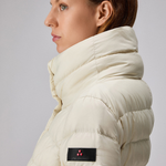 Piumino lungo PED5456 01181967 983 PEUTEREY Turtle dove 