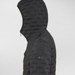 Piumino stretch con cappuccio PEU5420 01191969 NER PEUTEREY Black 