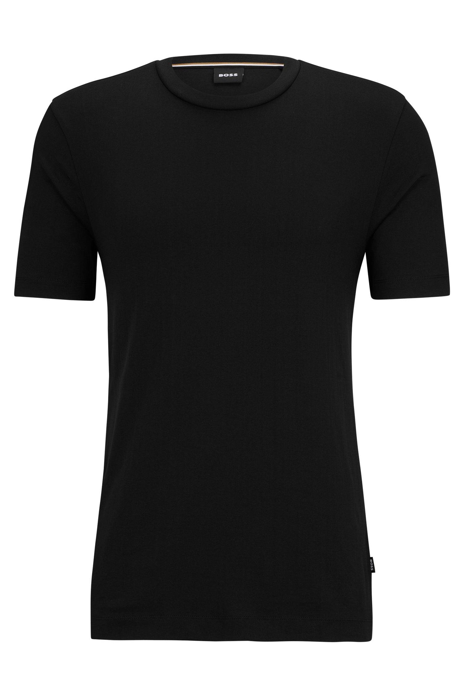 T-Shirt manica corta 50468972 10241525 01 001 BOSS Black 