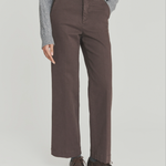 Pantalone flare in cotone RND041 P403 0112 0241 ROY ROGER'S Brown 