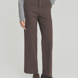 Pantalone flare in cotone RND041 P403 0112 0241 ROY ROGER'S Brown 