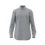 Camicia fantasia slim fit 50513462 10259255 01 404 BOSS Dark blue 