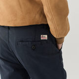 Pantalone in cotone lavato RRU90001 C925 0112 C0048 ROY ROGER'S Blue navy 